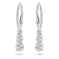 Produktbild: Swarovski Stilla Attract Trilogy Ohrringe, Weiss, Rhodiniert