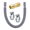 Produktbild: Ablaufschlauch Verlängerung 60–200 cm – Set mit Verbinder 3/4″ für Waschgeräte