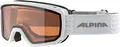 Produktbild: ALPINA SCARABEO S Q - Verspiegelte, Kontrastverstärkende & Polarisierte OTG Skibrille Mit 100% UV-Schutz Für Erwachsene, white, One Size