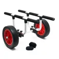 Produktbild: Alu Transportwagen 90kg großes PU-Rad Ø31cm Kajakwagen Kanu Kanuwagen Kajak