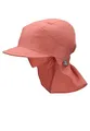 Produktbild: Sterntaler Schirmmütze Nacken Basic - Unisex Baby- und Kinder Mütze mit Nackenschutz - UV-Schutz 50+ Hut aus Popeline (Bio) - leichte Sommer Kopfbedeckung mit Gummiband - rosenholz, Größe 57