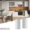 Produktbild: Hängeschrank Regal Weiß Küchenschrank Hängeschrank Küchenzeile 30 cm Vicco
