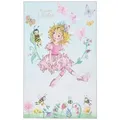 Produktbild: Prinzessin Lillifee Kinderteppich Prinzessin Lillifee Blumenschaukel, rechteckig blau 140 cm x 200 cm