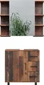 Produktbild: Badmöbel-Set Vicco Ilias Eiche rustikal 2 Teile, Model 40493