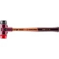 Produktbild: HALDER SIMPLEX Schonhammer Ø 30 mm Gummi schwarz / Plastik rot Gummihammer NEU