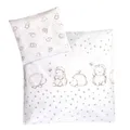 Produktbild: Julius Zöllner Bettwäsche 80x80 + 35x40 cm Igelchen TOP