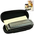 Produktbild: Mundharmonika inkl. Soft Case und Pflegetuch I Bonus EBook gratis I CDur