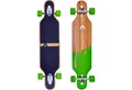 Produktbild: Apollo Longboard Twin Tip DT Fiberglas Longboards, Extrem leicht und stabil
