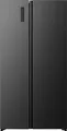 Produktbild: Hisense Hi3 Freistehend Side-by-Side-Kühlschrank, 544 l, Freistehend, Amerikanische Tür, Schwarz, 2 Tür(en), Berührung, LED