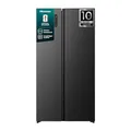Produktbild: Hisense RS3P558NEFD Kühl-Gefrierkombination/Freistehend/ 544L Gesamtvolumen/ 37dB/ EEK: D/Total No Frost/Big Box/Temperatur Sensor/XXL Türfach/(BxHxT): 91,1 × 178,6 × 61,5 cm/Schwarz