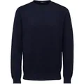 Produktbild: Selected Herren Rundhals Pullover SLHBERG CREW NECK B Blau S