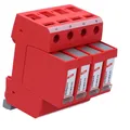Produktbild: Ogranicznik przepięć DEHNguard M TNS 275 FM, 4-biegunowy do sieci 230 V AC
