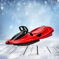 Produktbild: Plastkon Stratos Lenkbob Schlitten racing red Kinder Winter Schnee Rodel Rot Bob