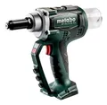 Produktbild: metabo Akku-Blindnietpistole NP 18 LTX BL 5.0-18V bürstenloser Motor, CAS, 10.000 N Setzkraft, Ø 2.4 – 6 mm - LED, Einhandbedienung, kraftvoll und kabellos - Inkl. Zubehör & metaBOX