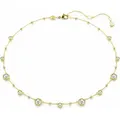 Produktbild: Swarovski Halskette Damen Imber all around weiß goldfarben 5680090 - Gold