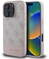 Produktbild: Guess PU 4G Stripe Rückseiten-Hülle für iPhone 16 Pro Pink