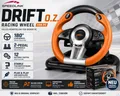 Produktbild: Speedlink DRIFT O.Z. Racing Wheel PC Schwarz-Orange Lenkrad für PC | OVP 🔥 NEU