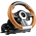 Produktbild: Speedlink DRIFT O.Z. Racing Wheel PC Lenkrad Schaltknauf Pedale SL-6695-BKOR-01