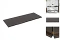 Produktbild: Waschtischplatte Dunkelgrau 160x60x4 Cm Massivholz Behandelt