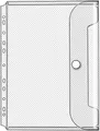 Produktbild: Veloflex® 5342 100 Dokumentenhüllen Serie Crystal - transparent, für A4, Packung