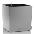 Produktbild: LECHUZA® Pflanzgefäße CUBE Premium 40 Silber metallic All-in-One
