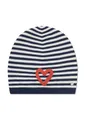 Produktbild: CODELLO Mütze Beanie mit Streifen und Herzstickerei