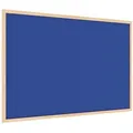 Produktbild: ALLboards Tafel ALLboards Filztafel mit Alurahmen blau 90 cm x 60 cm