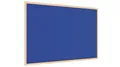 Produktbild: ALLboards Filztafel mit Holzrahmenn 90×60 cm, Blau