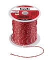 Produktbild: kwb Maurerschnur 100m, 1,2mm Stärke, Nylon Richtschnur in Rot - Belastbar, reißfest und vielseitig einsetzbar - Made in Germany