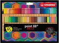 Produktbild: 65 STABILO Fineliner point 88 ARTY, 65er Kartonetui