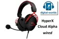 Produktbild: HyperX Cloud Alpha - wired - Gaming Headset- schwarz/rot  +++ AKZEPTABEL +++