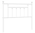 Produktbild: vidaXL Bett Kopfteil Metall Weiß 107 cm (1-tlg)