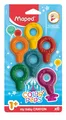 Produktbild: Maped - ergonomische Baby-Wachsmalringe COLOR'PEPS - 6 Stück - spielerisch & einfacher Griff: ideal für die Kleinsten