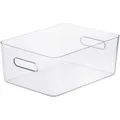 Produktbild: Smartstore Aufbewahrungsbox Compact Clear L, 15,4L, Kunststoff, transparent, A4, 41 x 29 x 16cm