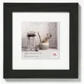 Produktbild: walther-design Bilderrahmen Home HO220B, 20 x 20 cm, Echtglas, Holzrahmen schwarz