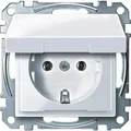 Produktbild: Merten SCHUKO-Steckdose MEG2311-0325 aktivweiss glaenzend