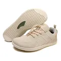 Produktbild: Freiluftkind Das Original Camino – Sportliche Sneaker Barfußschuhe (Beage/Gr. 41) – Unisex Barfußschuh für Bewegung und Dynamik – Mit innovativer und atmungsaktiver Webstruktur