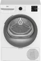 Produktbild: Beko BM3T30210W1 Wäschetrockner, 10 kg, Frontlader Wärmepumpentrockner, Hygiene Trocknen & Hygiene Auffrischen, kombinierter Filtermechanismus, 15 Programme, Knitterschutz, AquaWave Schontrommel, Weiß