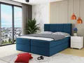 Produktbild: MIRJAN24 Boxspringbett Rebos (Lattenrost, Kopfteil und Matratze + Topper), mit zwei Bettkästen für die Bettwäsche