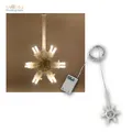Produktbild: 12er LED Stern Lichterkette fü Faltstern/Weihnachtsstern Batteriebetrieb & Timer