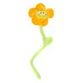 Produktbild: GOODS+GADGETS Singende Happy Birthday Blume in 5 Farben - Geburtstags-Geschenk mit Melodie - Gelb-Orange