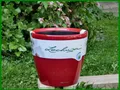 Produktbild: Pflanzgefäß Lechuza CLASSICO PREMIUM 21 LS scarlet rot wechselba. Pflanzeinsatz
