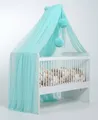 Produktbild: Baby Fancyroom Betthimmel Betthimmel aus 12 Meter Tüll aus 1. Klasse für Kinderbett Gitterbett, Himmel für Babybett Kinderbett