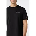 Produktbild: Champion T-Shirt ICONS CONTRAST SS Tee sportlicher Schnitt, Kurzarm, für sportliche Aktivitäten schwarz M (48/50)