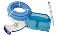 Produktbild: Karibu Pool Reinigungsset groß: Bodenkescher, Boden Saugschlauch, Boden Saugbürs