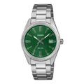 Produktbild: CASIO Uhr Timeless silber, grün UTP-1302PD-3A1VEF