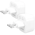 Produktbild: 2x Reiseadapter Italien Typ-L Reise Adapter zu Typ L Steckdose Italy