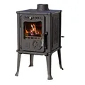 Produktbild: EEK  Kaminofen Gusseisen Ofen Antik Holz Guca Iskra Holzofen Klein 6 kW Kamin Gusseisenofen Dauerbrandofen Werkstattofen Hüttenofen Heizofen