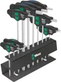 Produktbild: Wera Quergriff-Schraubendreher Set Bicycle Set 6 | T-Griff | 10-tlg. | TORX & Innensechskant | Haltefunktion