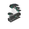 Produktbild: Wera Bicycle Set 6, 10‑teilig 05004174001 Querqriff-Schraubendreherset